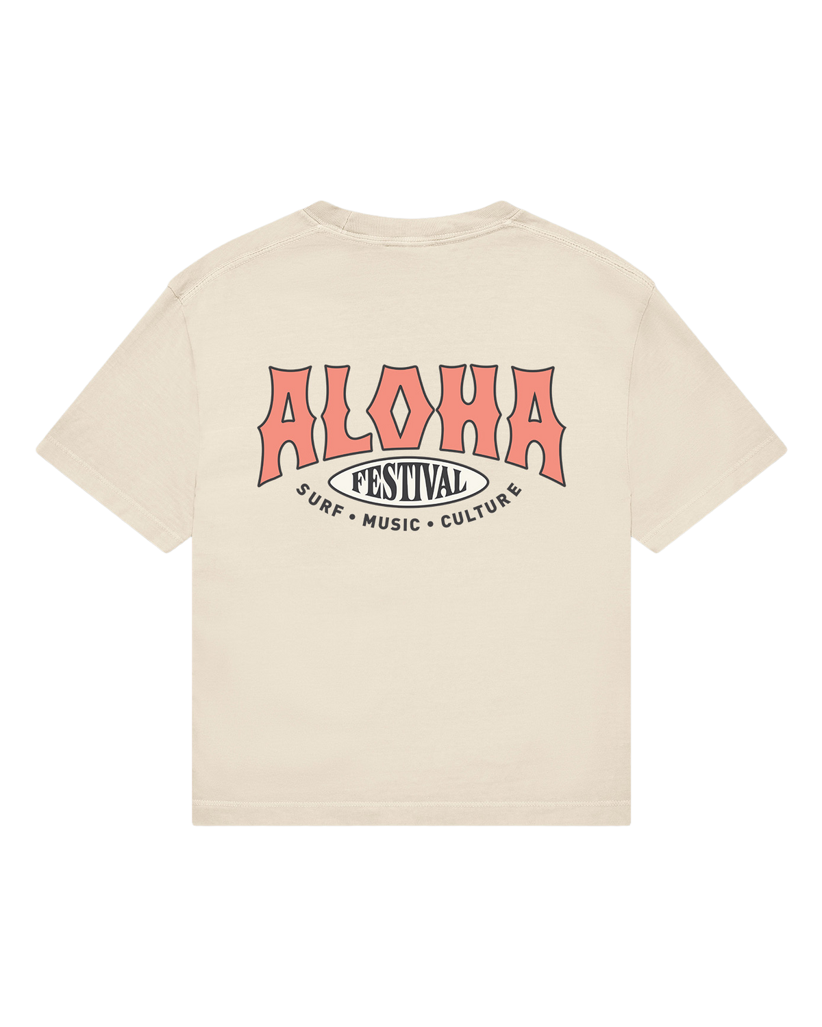 Aloha Ladies Tee Pink