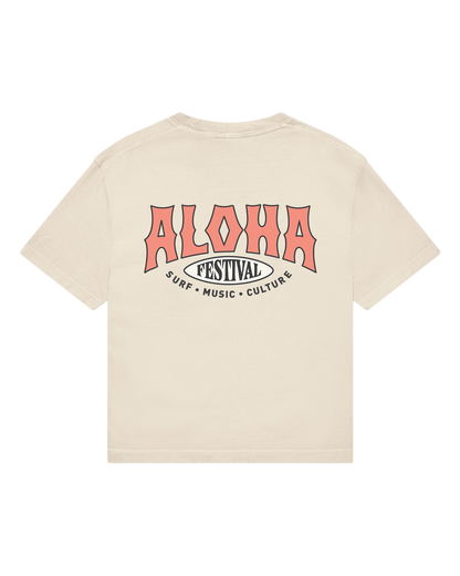 Aloha Ladies Tee Pink
