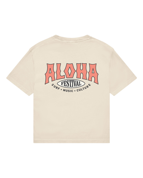Aloha Ladies Tee Pink