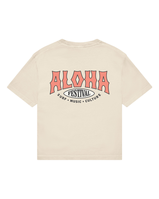 Aloha Ladies Tee Pink