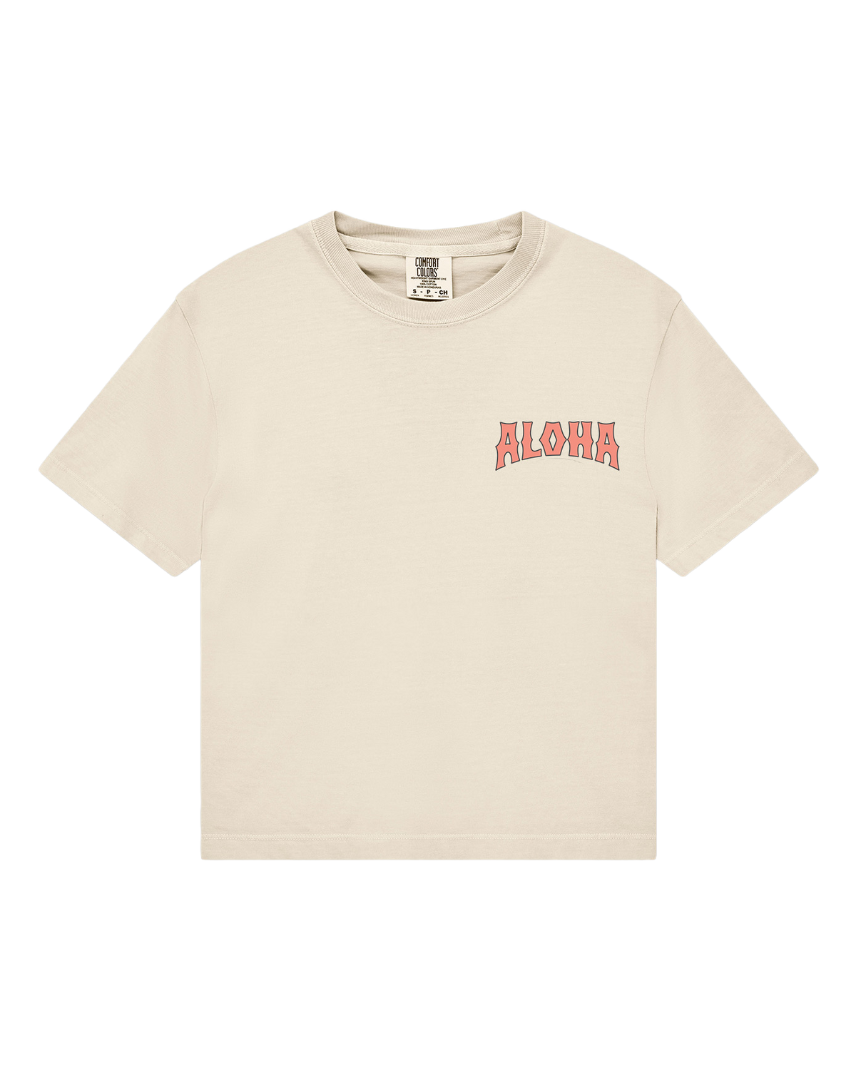 Aloha Ladies Tee Pink