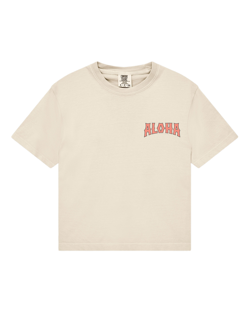 Aloha Ladies Tee Pink
