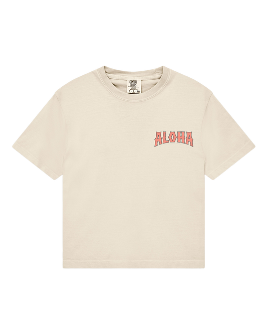 Aloha Ladies Tee Pink