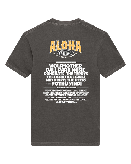 Aloha Line Up - Black